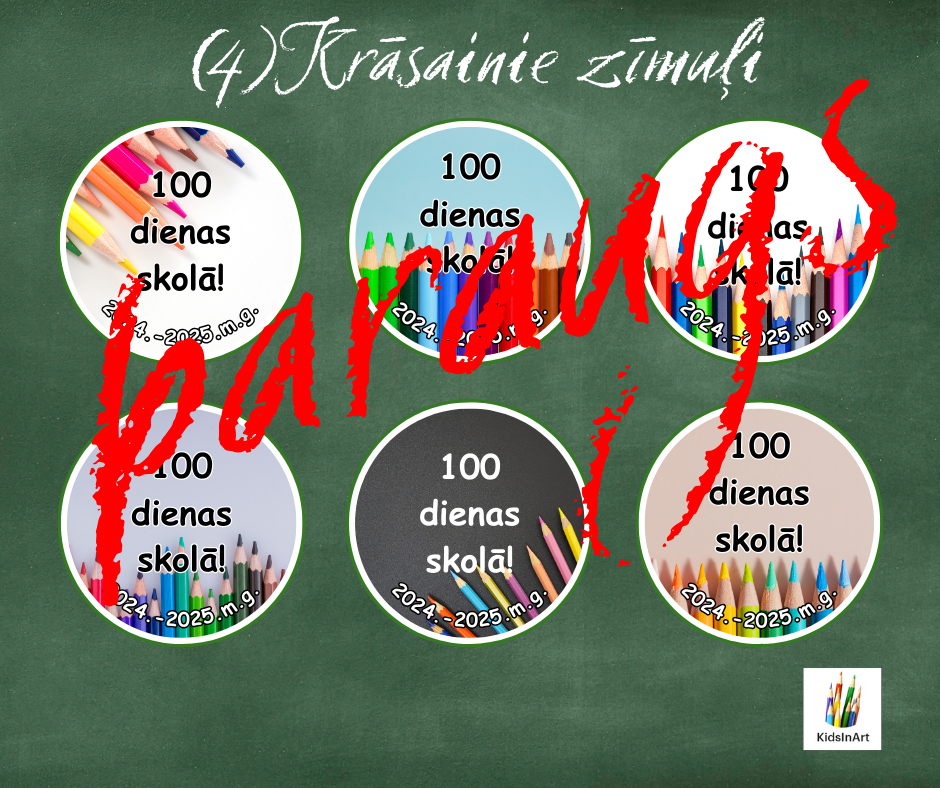 100 dienas skolā! 🏅