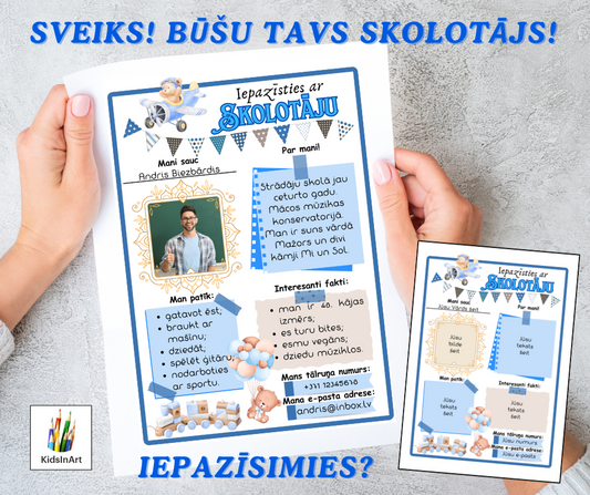 Iepazīstieties ar skolotāju