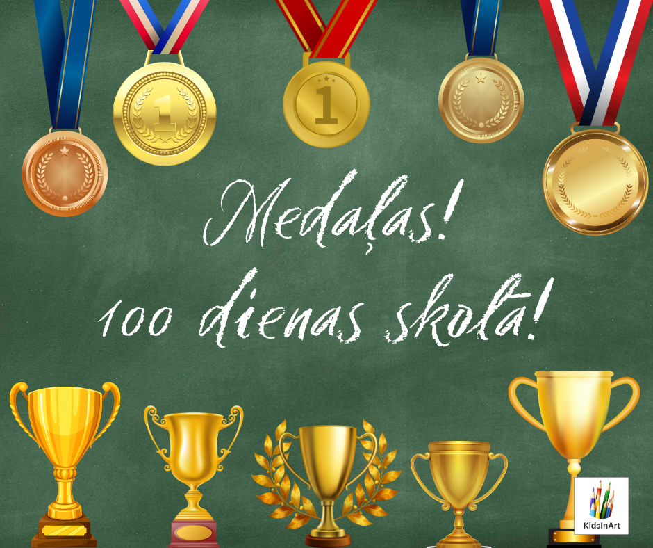 100 dienas skolā! 🏅