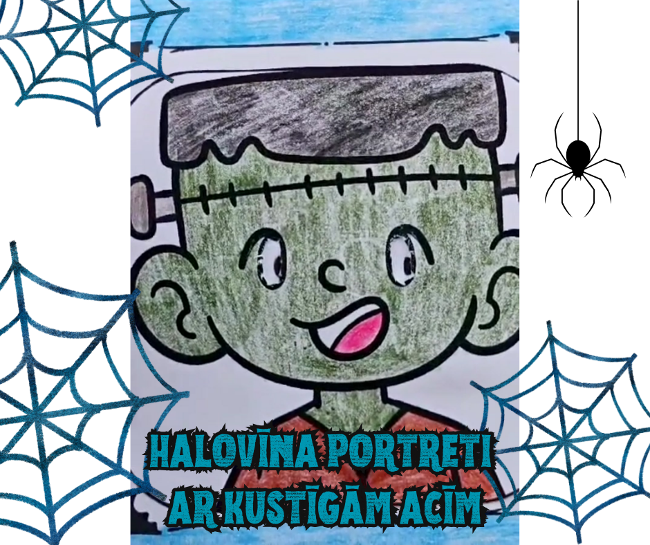 Halovīna portreti ar kustīgām acīm 🕸️🕷️